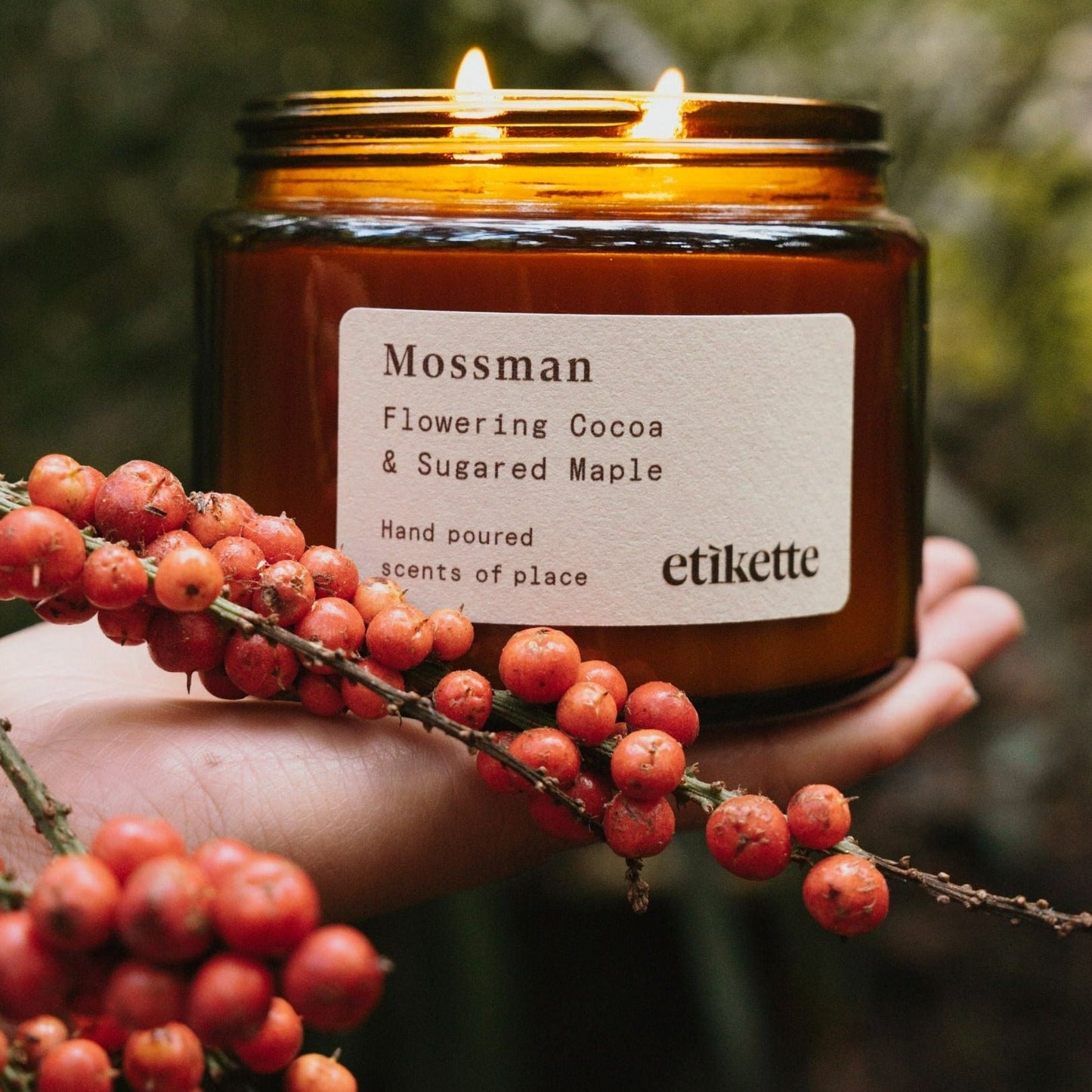Mossman Candles & Diffuser in Flowering Cocoa & Sugared Maple