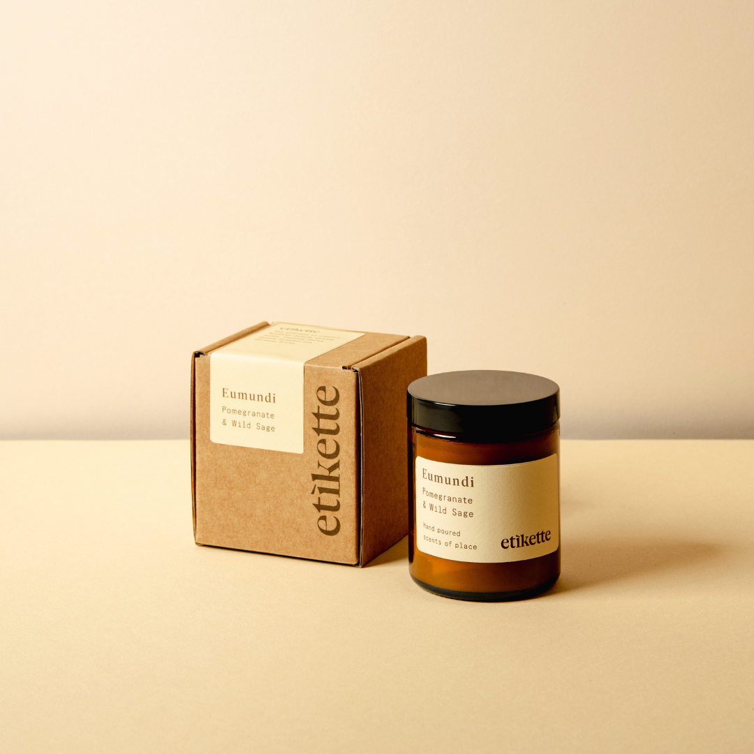 Eumundi Candles & Diffuser in Pomegranate & Wild Sage