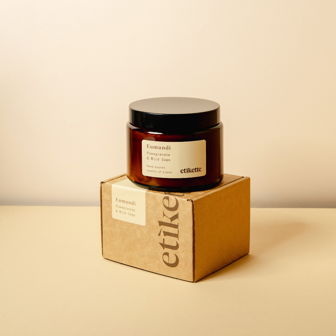 Eumundi Candles & Diffuser in Pomegranate & Wild Sage
