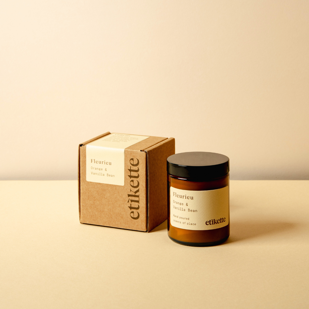 Fleurieu Candles & Diffuser in Orange & Vanilla Bean