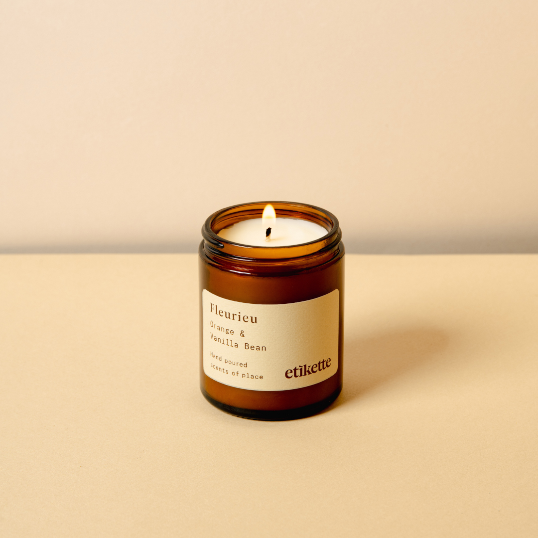 Fleurieu Candles & Diffuser in Orange & Vanilla Bean