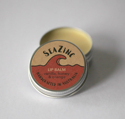 SeaZinc 100% natural organic Lip Balm