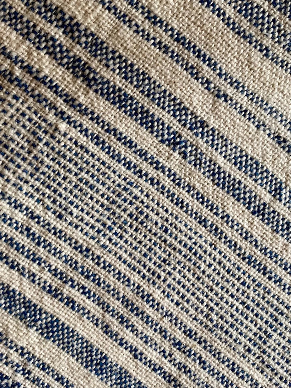 Loom Face Washer- Indigo Stripe