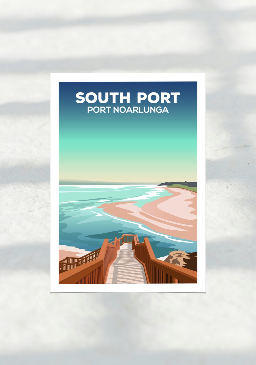South Port Travel Print