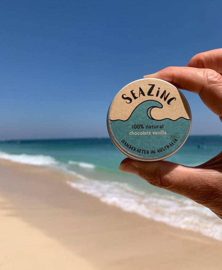 SeaZinc. 100% natural organic zinc based cream
