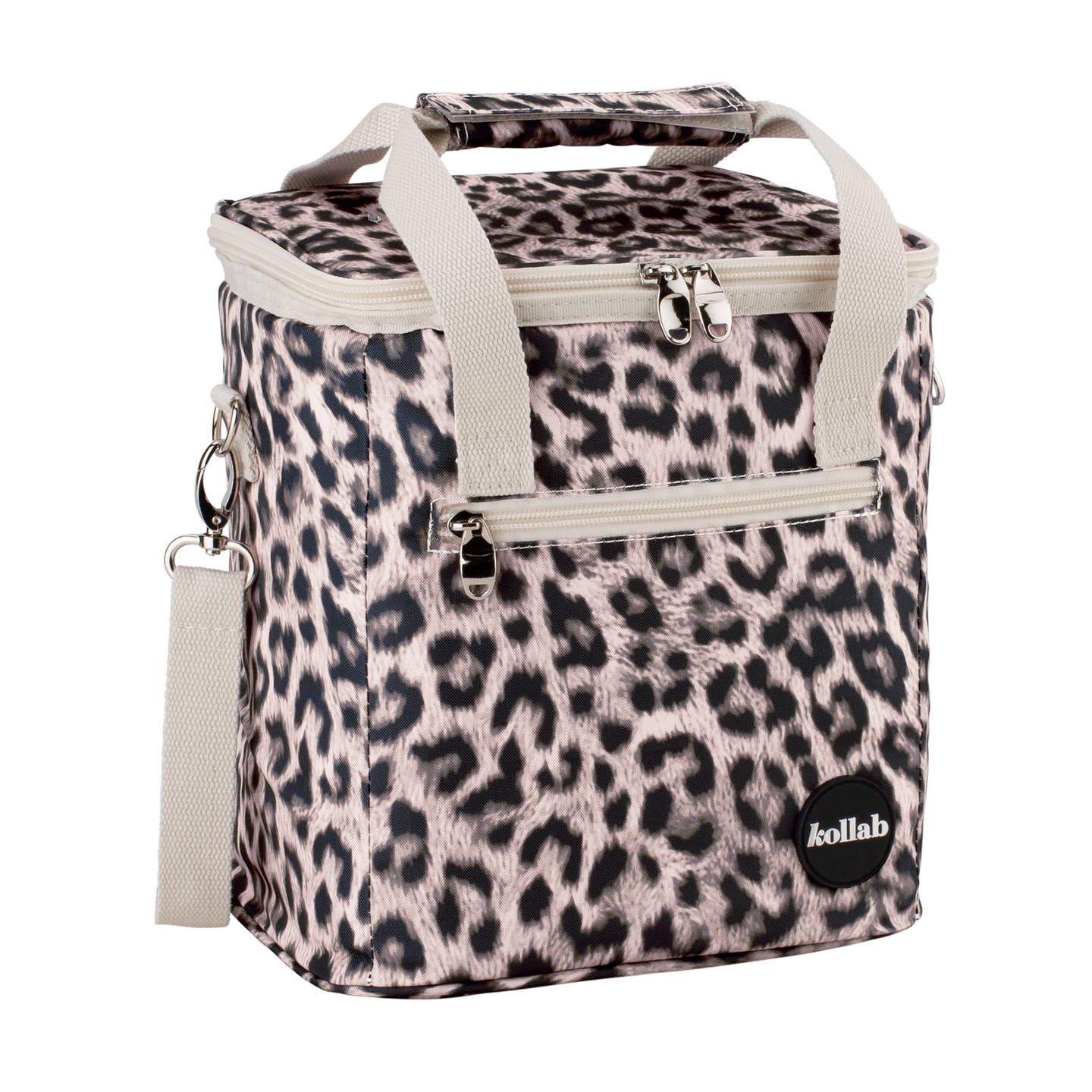 Kollab Mini Cooler- Leopard