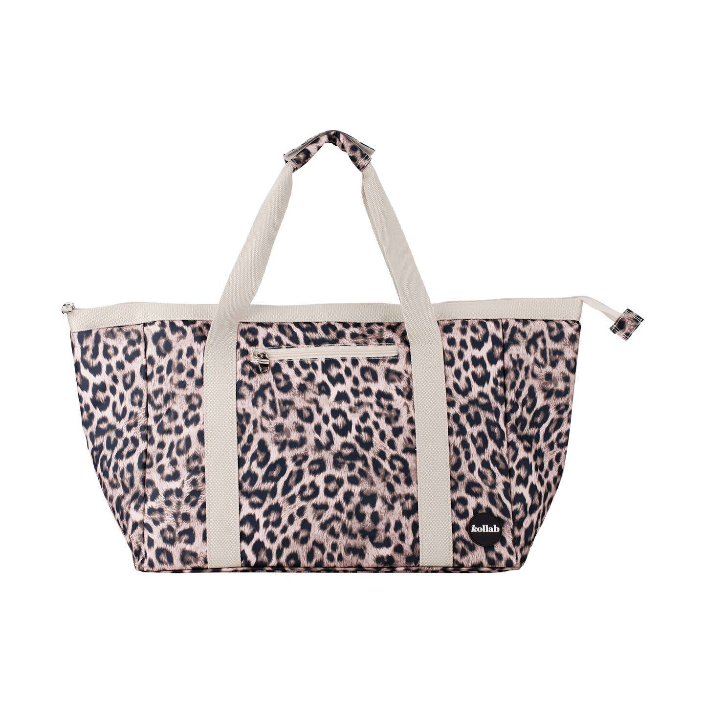 Kollab Tote Bag- Leopard
