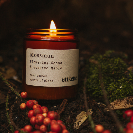 Mossman Candles & Diffuser in Flowering Cocoa & Sugared Maple