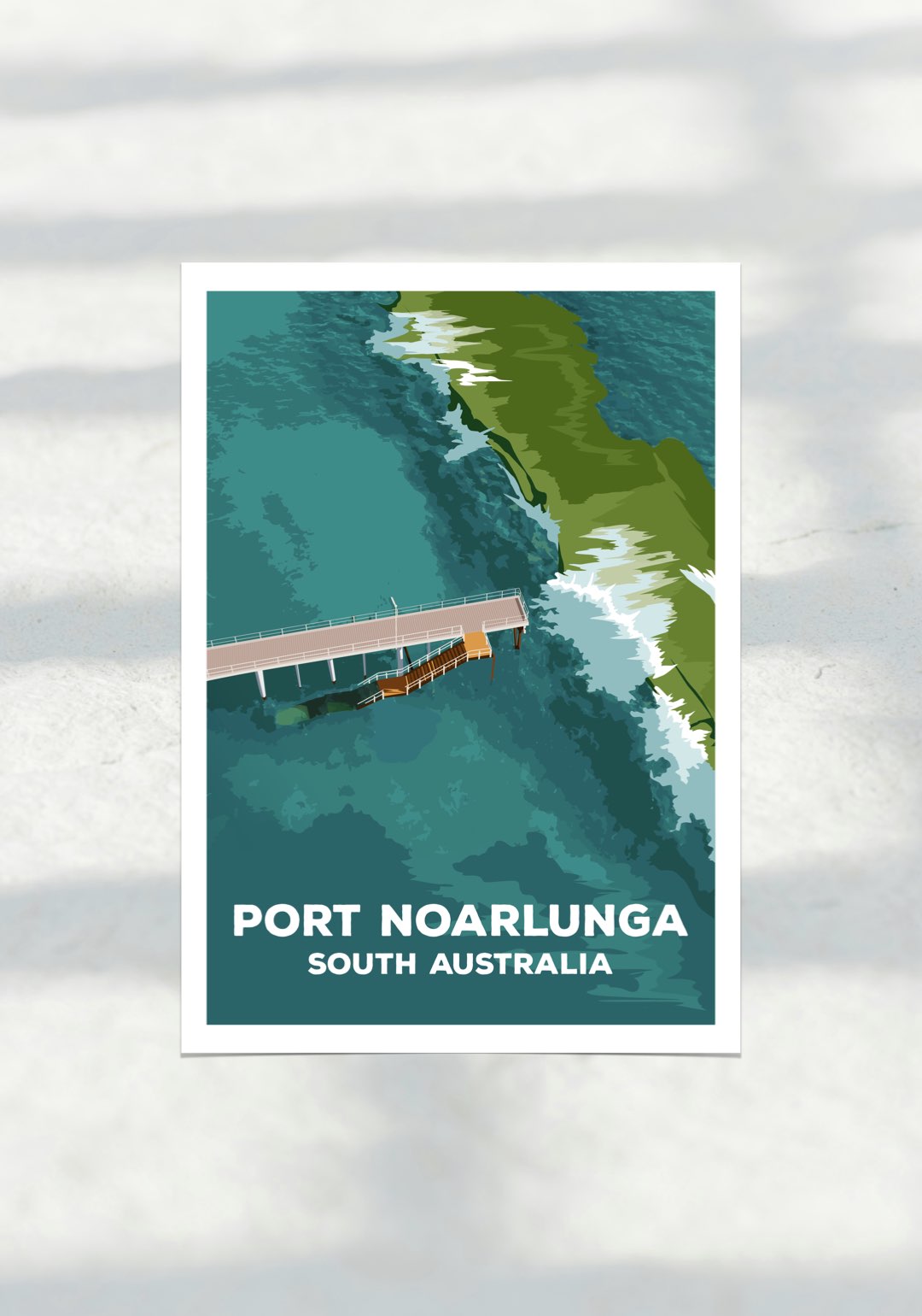 Port Noarlunga Travel Print