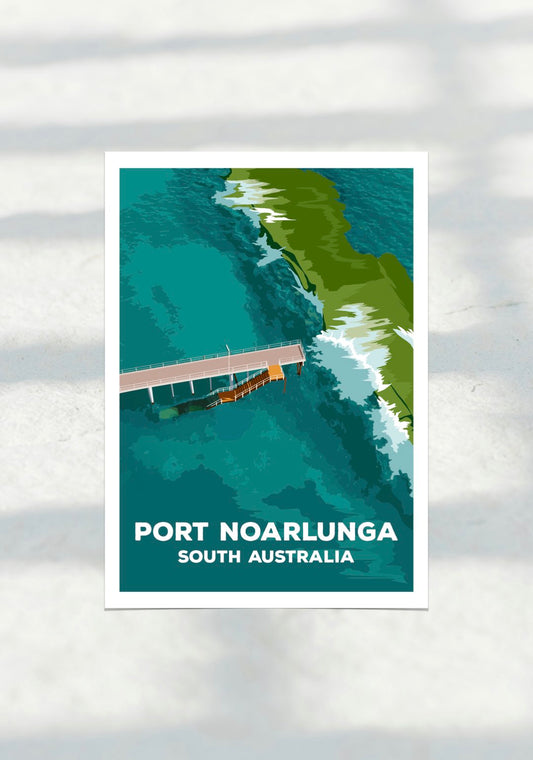 Port Noarlunga Travel Print