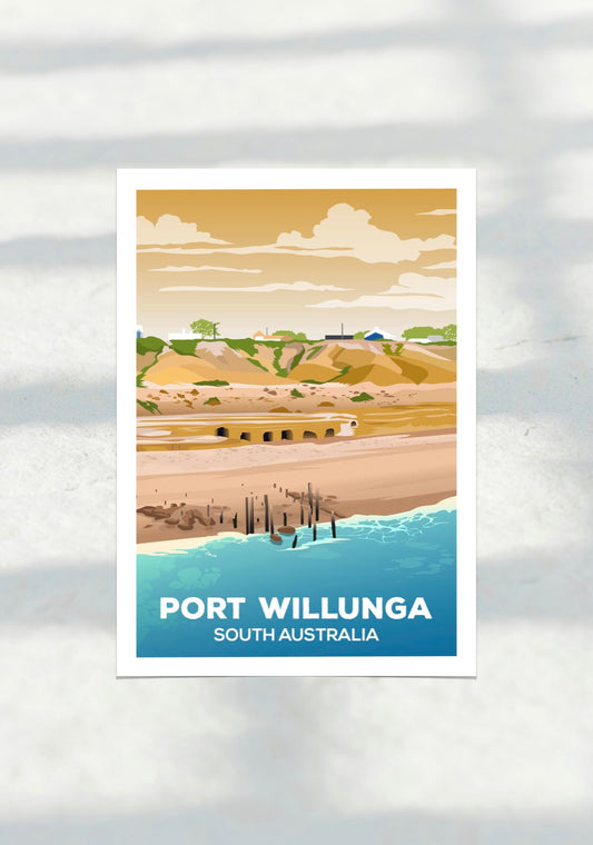 Port Willunga Travel Print